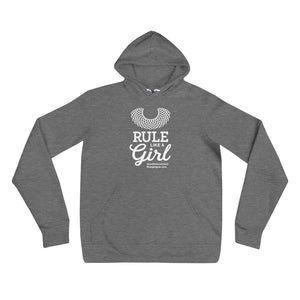 Rule Like A Girl - WH (Unisex Pullover Hoodie)