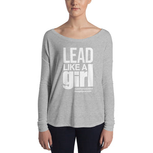 Lead LAG-White (W Flowy L/S T-Shirt)