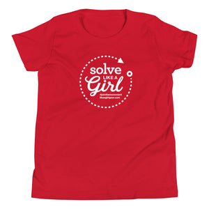 Solve Like A Girl - WH (Youth S/S T-Shirt)