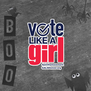 Vote Like A Girl (Large Sticker)