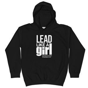 Lead Like A Girl - WH (Youth Pullover Hoodie)