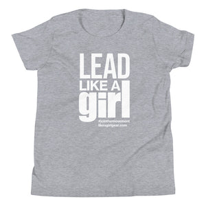 Lead Like A Girl - WH (Youth S/S T-Shirt)