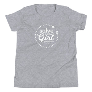 Solve Like A Girl - WH (Youth S/S T-Shirt)